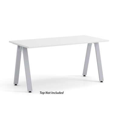 OfficeSource Variant Collection Metal Oblique Leg - Silver – view 19