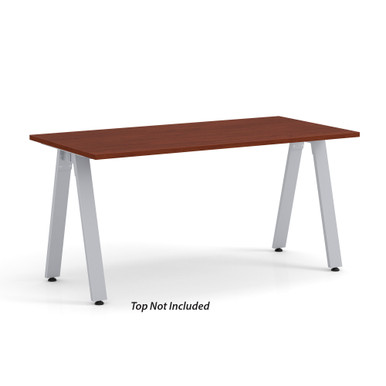 OfficeSource Variant Collection Metal Oblique Leg - Silver – view 12