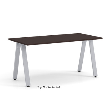 OfficeSource Variant Collection Metal Oblique Leg - Silver – view 14