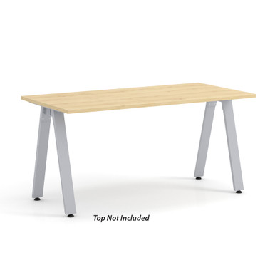 OfficeSource Variant Collection Metal Oblique Leg - Silver – view 16