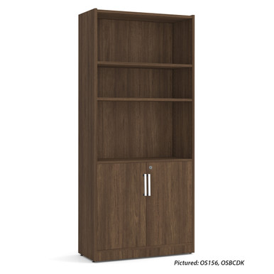 OS Laminate Bookcase - 6 Shelf - Java – view 16