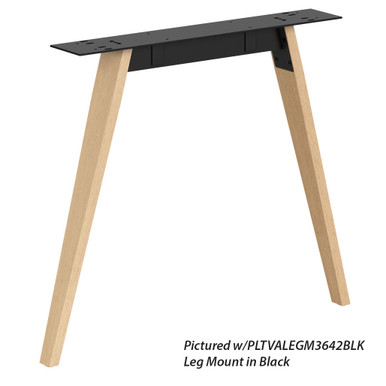 OfficeSource | OS Conference/Multi-Purpose | Oblique Wood Legs - Java – view 10