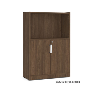 OfficeSource | OS Laminate Bookcases | Bookcase - Door Kit - Java – view 13
