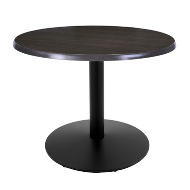 OfficeSource Robust Collection Indoor Standard Height Round Table Base - Black – view 12