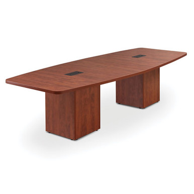 OfficeSource | OS Conference/Multi-Purpose | Board Table Cube Base With Access Door - American Elm – view 22