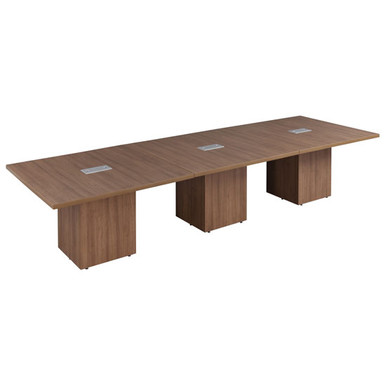 OfficeSource | OS Conference/Multi-Purpose | Board Table Cube Base With Access Door - American Elm – view 23