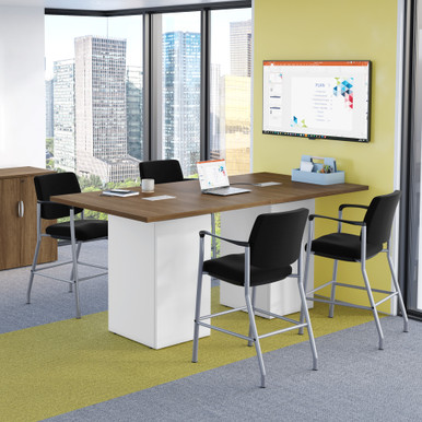 OfficeSource | OS Conference/Multi-Purpose | Cube Base With Access Door - Java – view 13