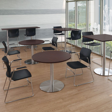 OfficeSource | Conference/Multi-Purpose Tables | 30'' Round Table Top - Requires Base - Java – view 11