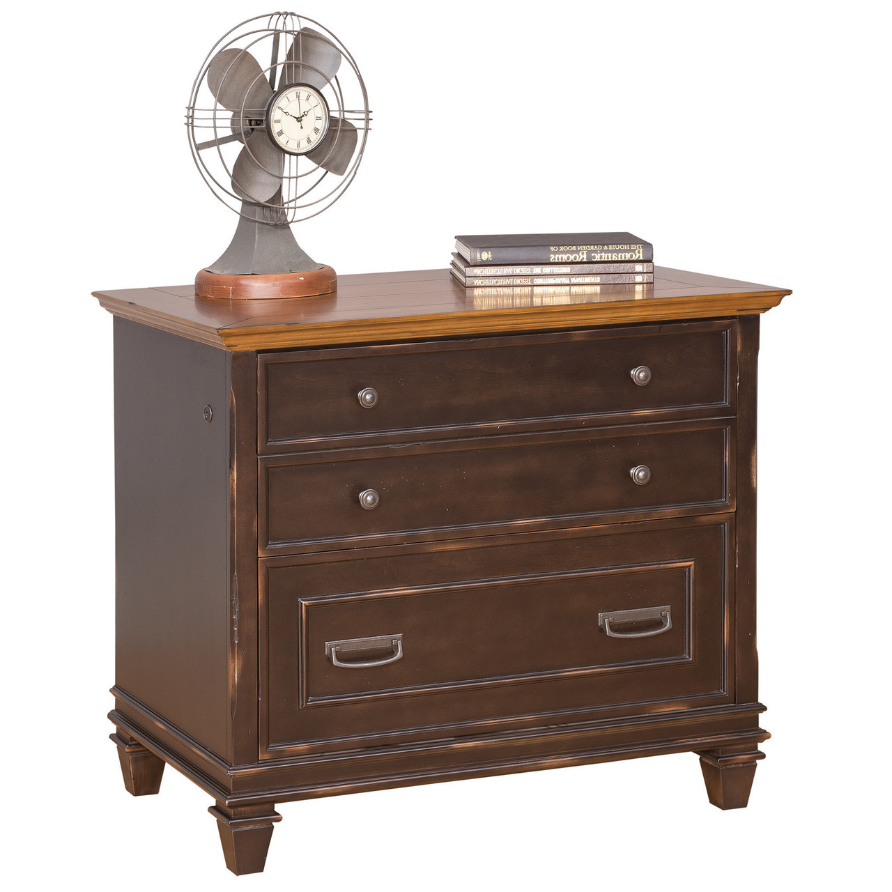 OfficeSource | Refined | 2 Drawer Lateral File