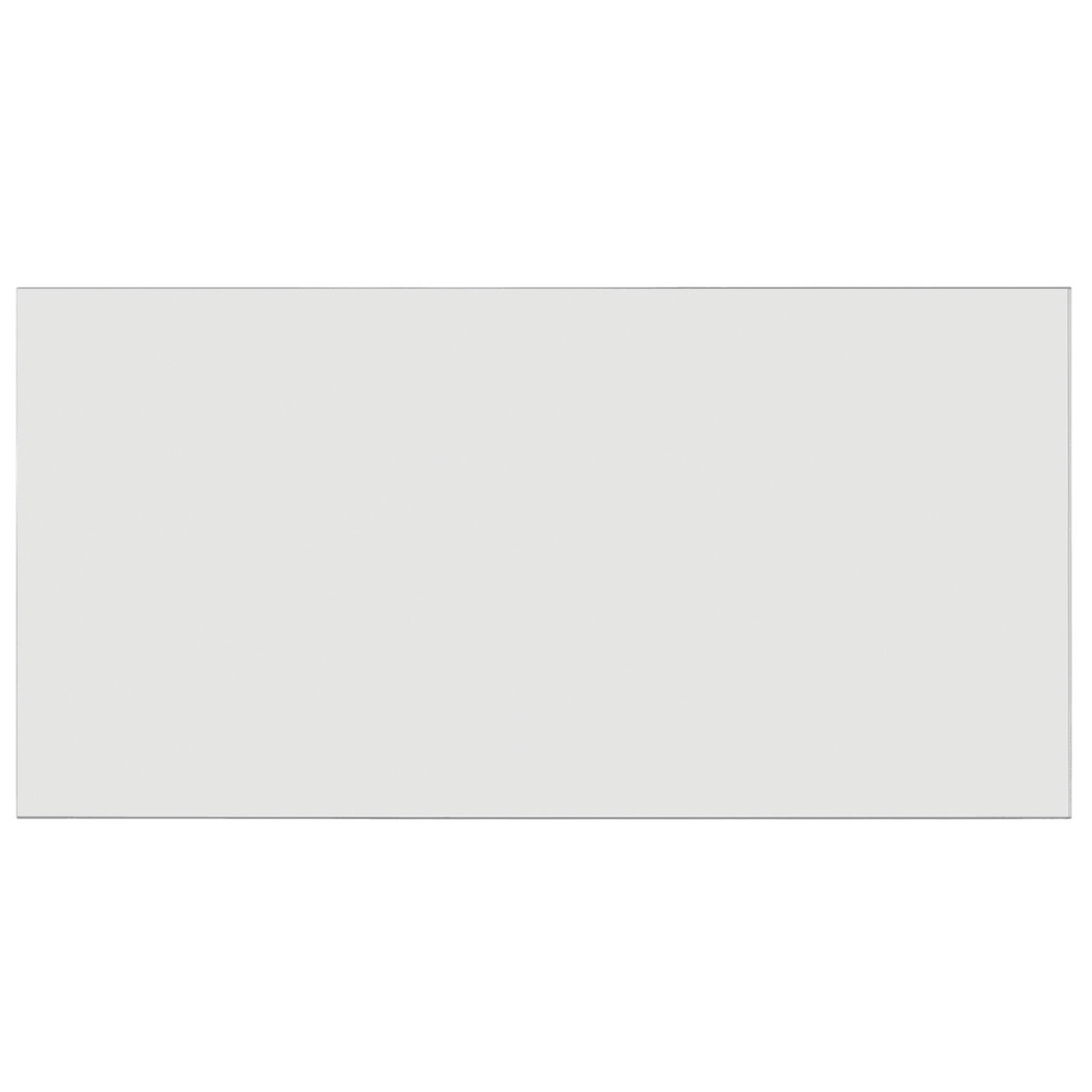 OfficeSource | SafeGuard Barrier | Frosted Acrylic Screen with Square Edges - 72"W x 24"H