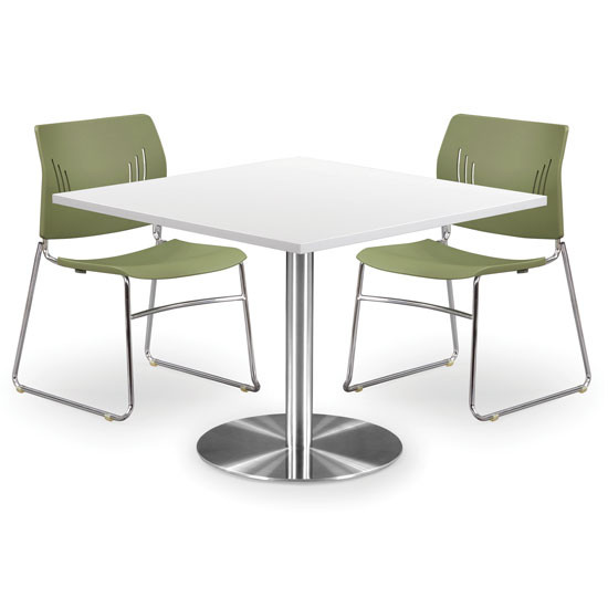 OfficeSource | OS Conference/Multi-Purpose Tables | 30" Square Top - Requires Base