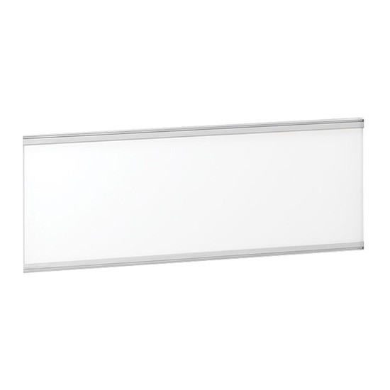 OfficeSource | Borders II Collection | Frosted Acrylic Panel 71"W x 12"H