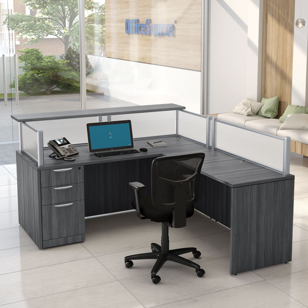 OfficeSource | Borders II Collection | 12" Post for Panels