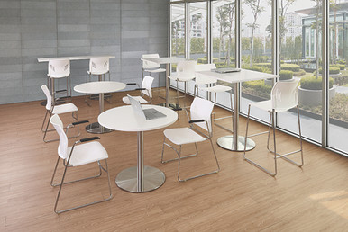 OfficeSource | Conference/Multi-Purpose Tables | 42'' Round Table Top - Requires Base - Java – view 11