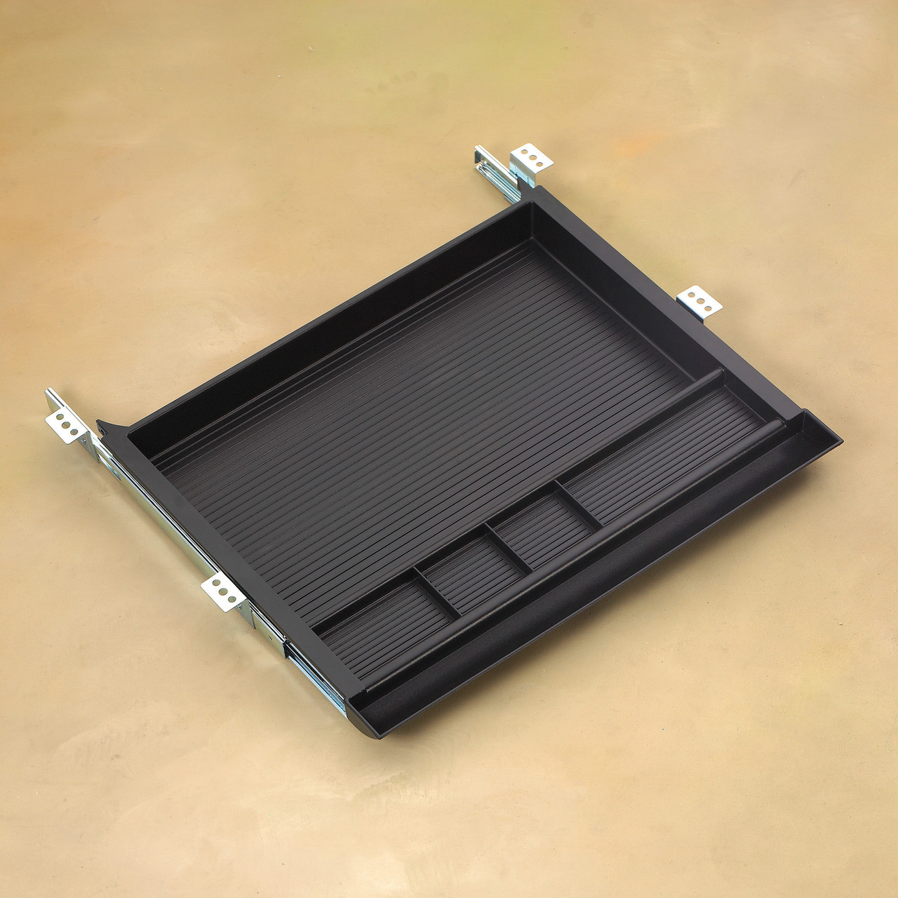 OfficeSource | Black Center Drawer