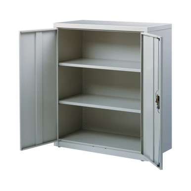OfficeSource Steel Storage Cabinet Collection Storage Cabinet - 42''H - Putty – view 17