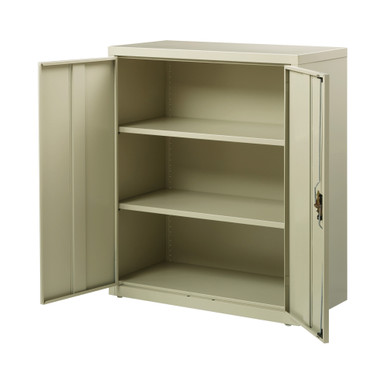 OfficeSource Steel Storage Cabinet Collection Storage Cabinet - 42''H - Putty – view 18