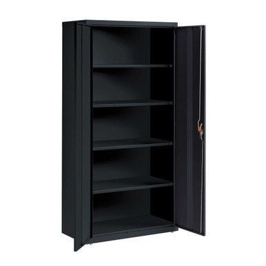 OfficeSource Steel Storage Cabinet Collection Storage Cabinet - 72''H - Putty – view 12