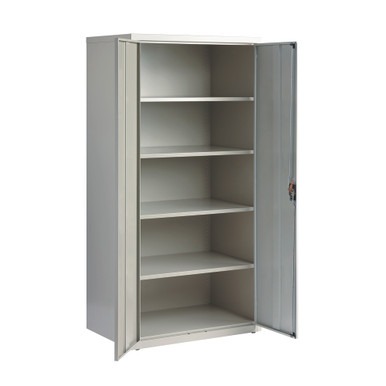 OfficeSource Steel Storage Cabinet Collection Oversized Storage Cabinet - Putty – view 12