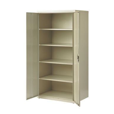 OfficeSource Steel Storage Cabinet Collection Oversized Storage Cabinet - Putty – view 17