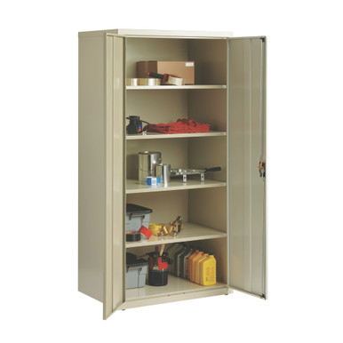 OfficeSource Steel Storage Cabinet Collection Oversized Storage Cabinet - Putty – view 20