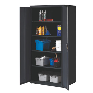 OfficeSource Steel Storage Cabinet Collection Oversized Storage Cabinet - Putty – view 24