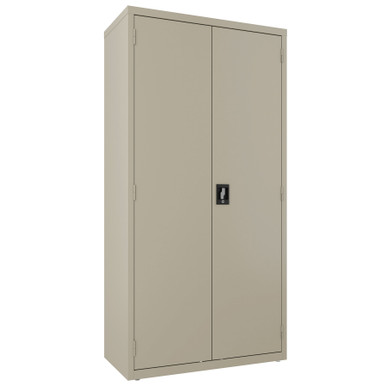 OfficeSource Steel Storage Cabinet Collection Combo Wardrobe - Black – view 11