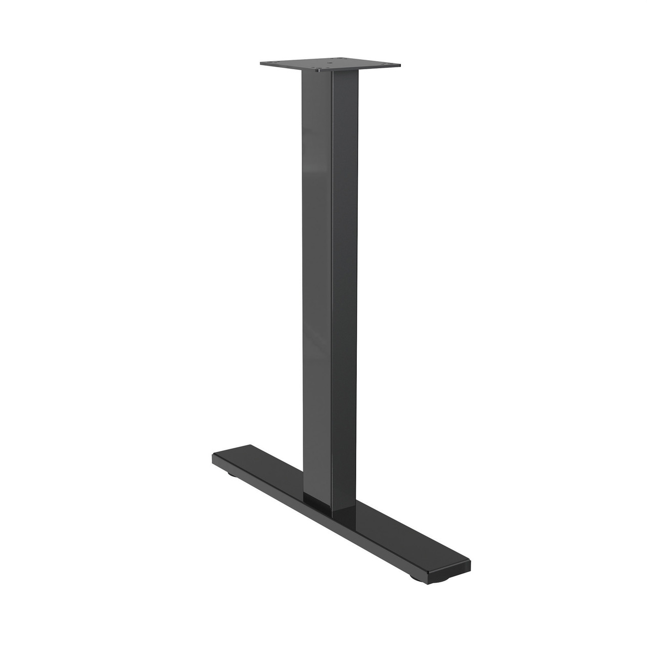 OfficeSource Conference/Multi-Purpose Flat Base T Leg - For 24"D Tops