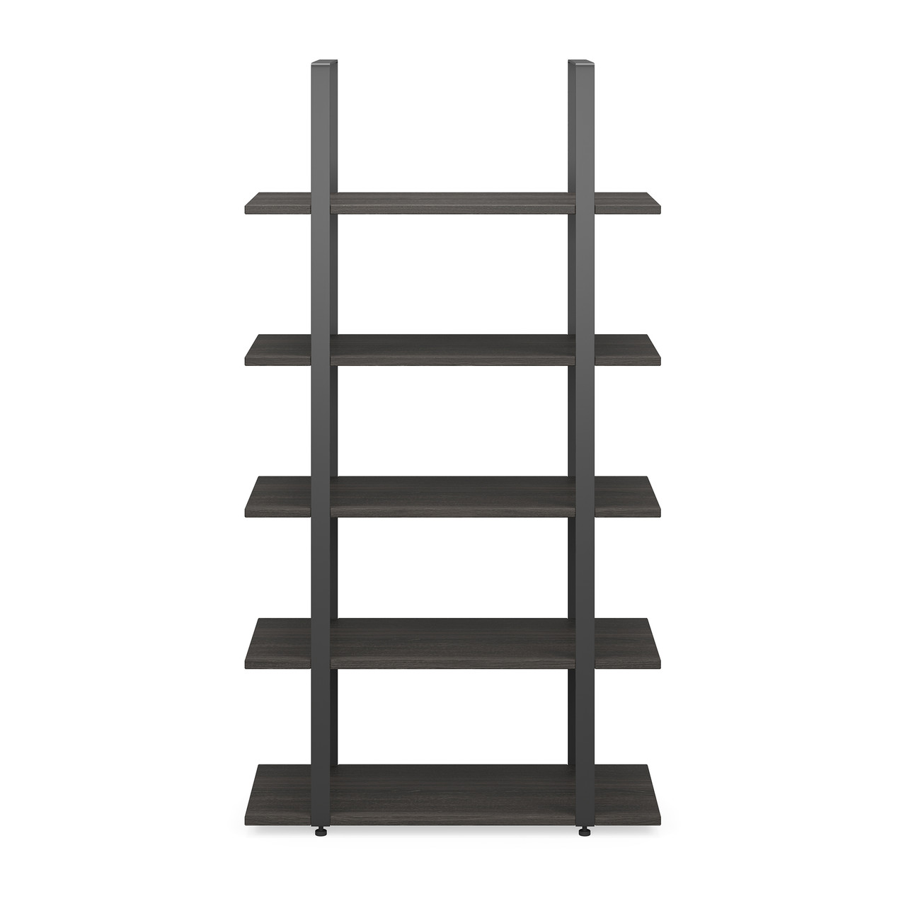 OfficeSource | Palisades | 67"H Open Bookcase Hutch