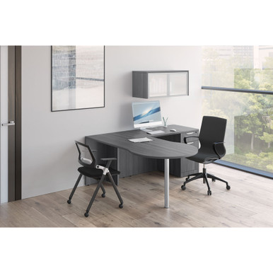 OS Laminate Optional Silver Glass Hutch Doors - For  OS144OH, OS208OH, & P2044OH Hutches - Glass – view 9