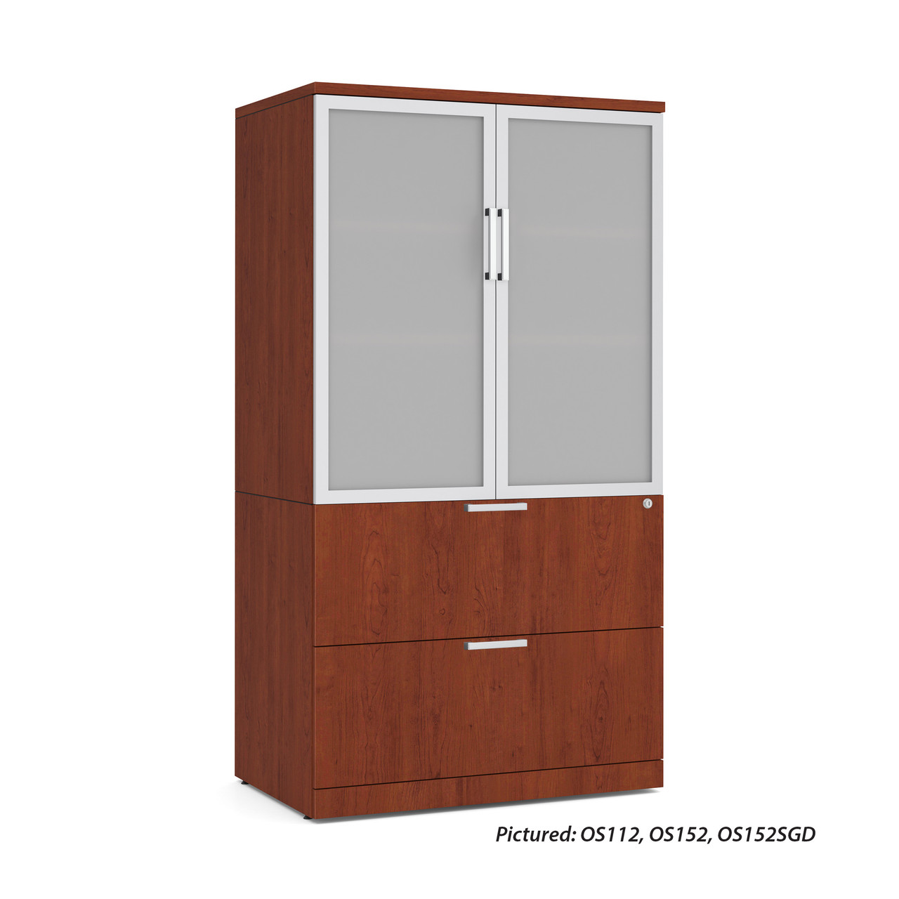 OfficeSource | Storage & Wardrobe Cabinets | Hutch Doors for OS152