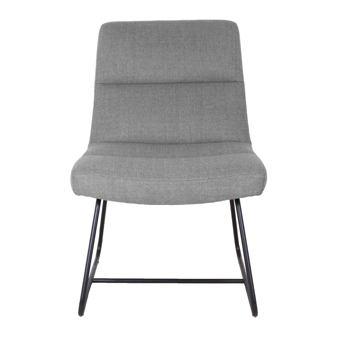 OfficeSource | Sutton | Upholstered Lounge Chair with Sled Base