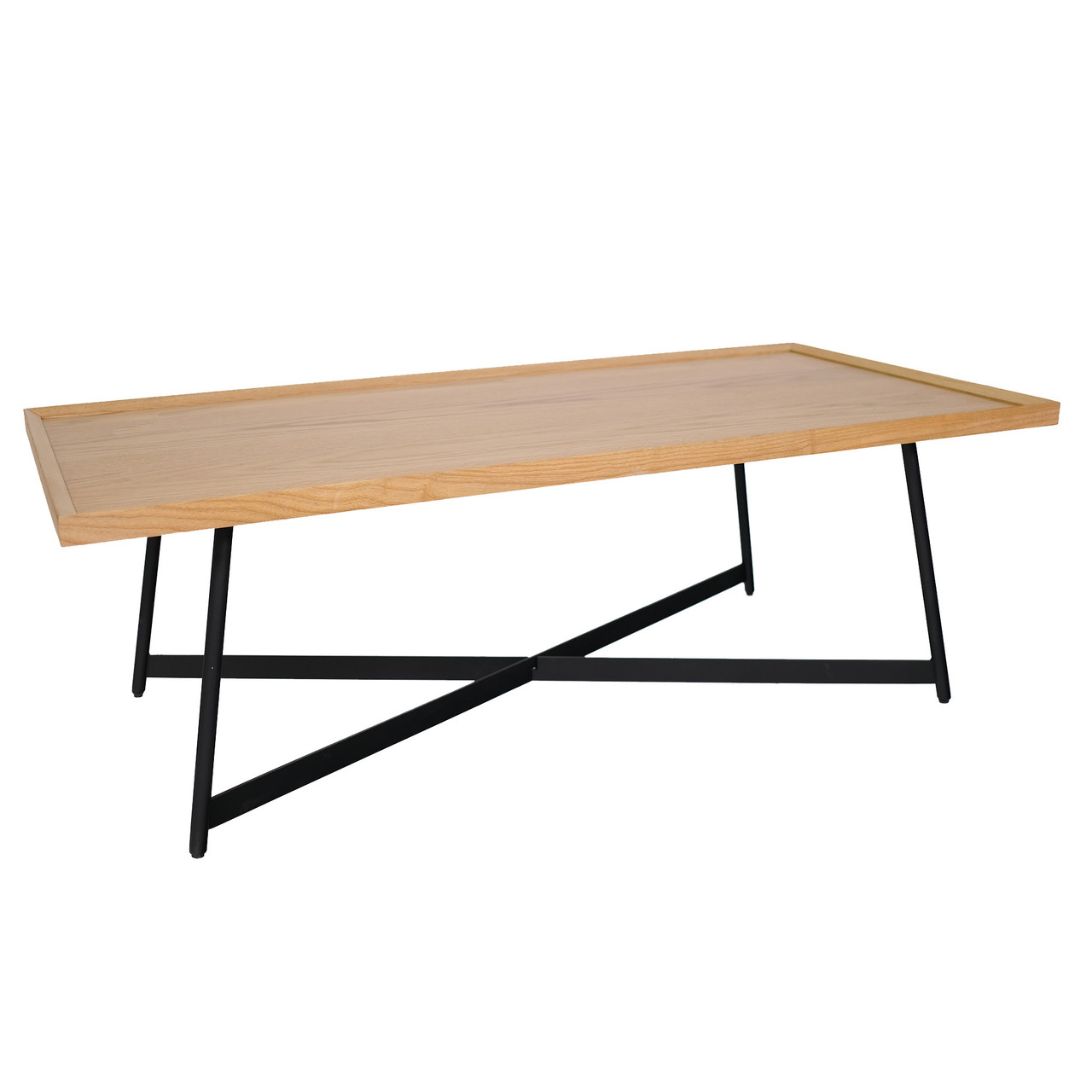 OfficeSource | Declan | 24" x 48"W Rectangular Coffee Table