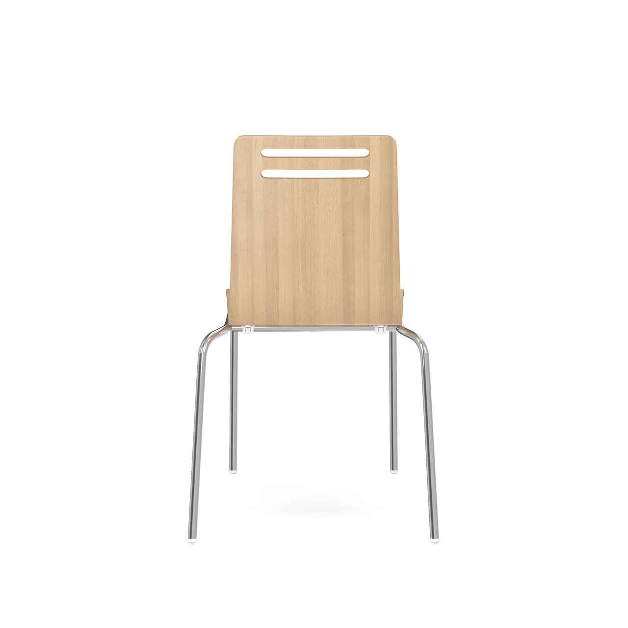 Rowan Square Bentwood Standard Height Café Chair - Set of 2