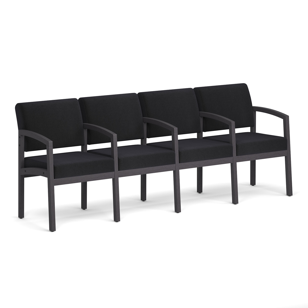 OfficeSource Baker 4-Seater with Full Arm