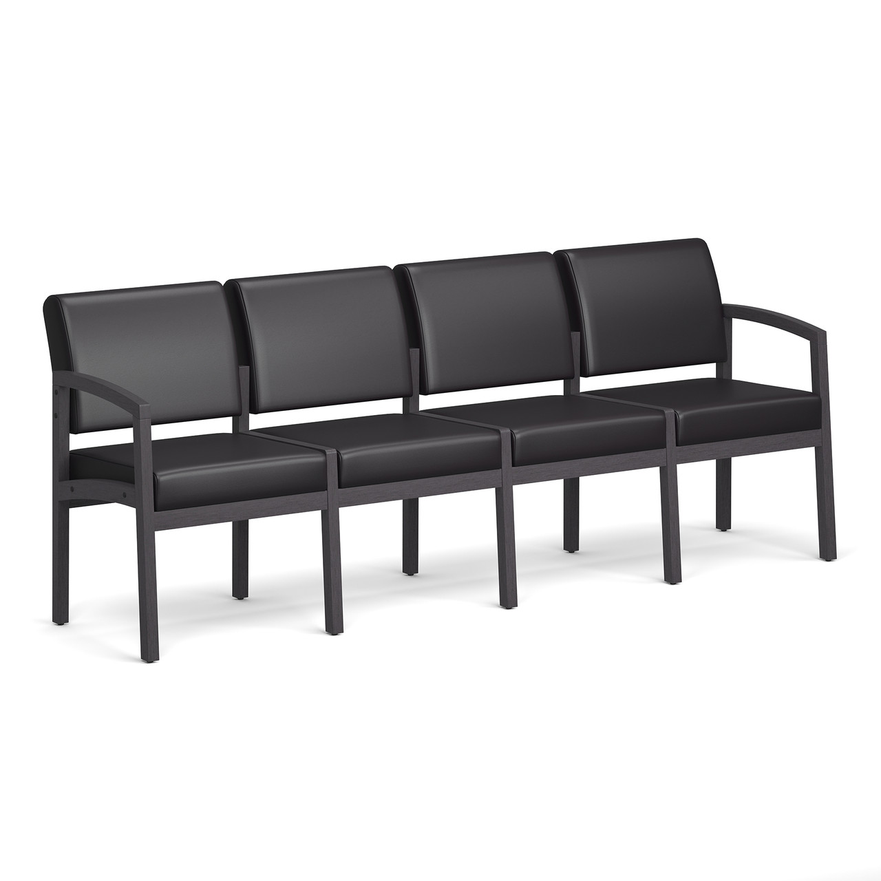 OfficeSource Baker 4-Seater with Half Arm