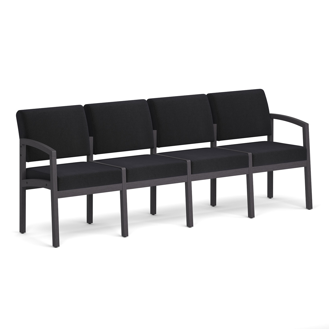 OfficeSource Baker 4-Seater with Half Arm