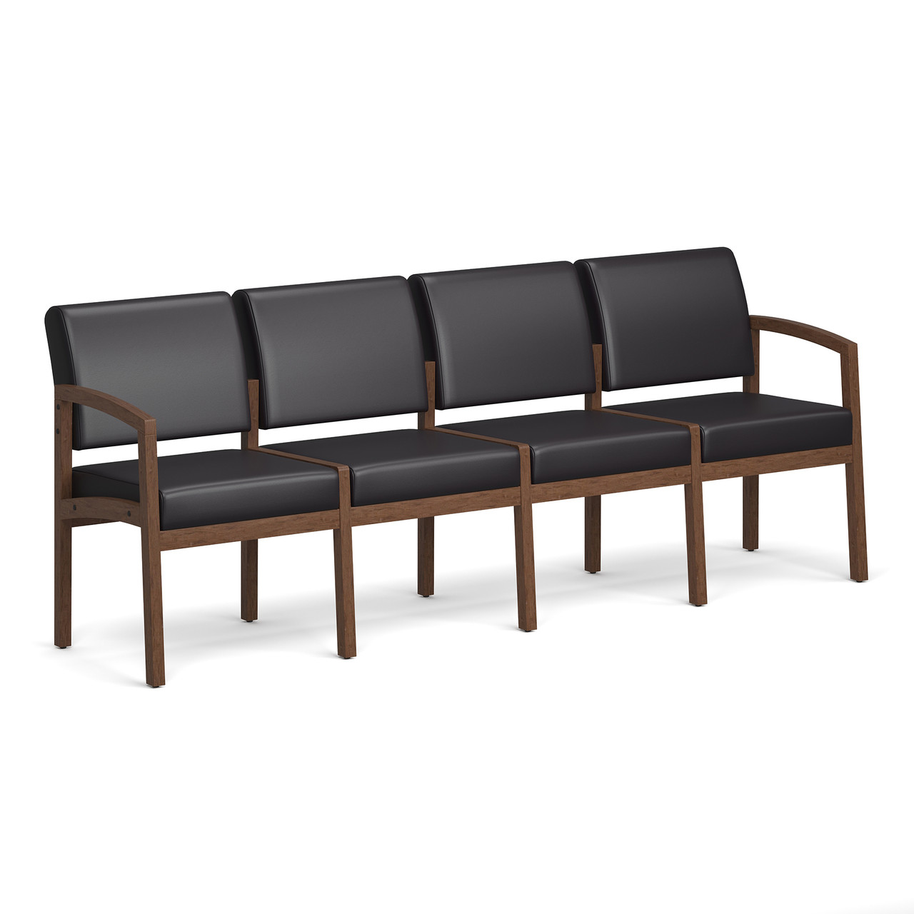 OfficeSource Baker 4-Seater with Half Arm