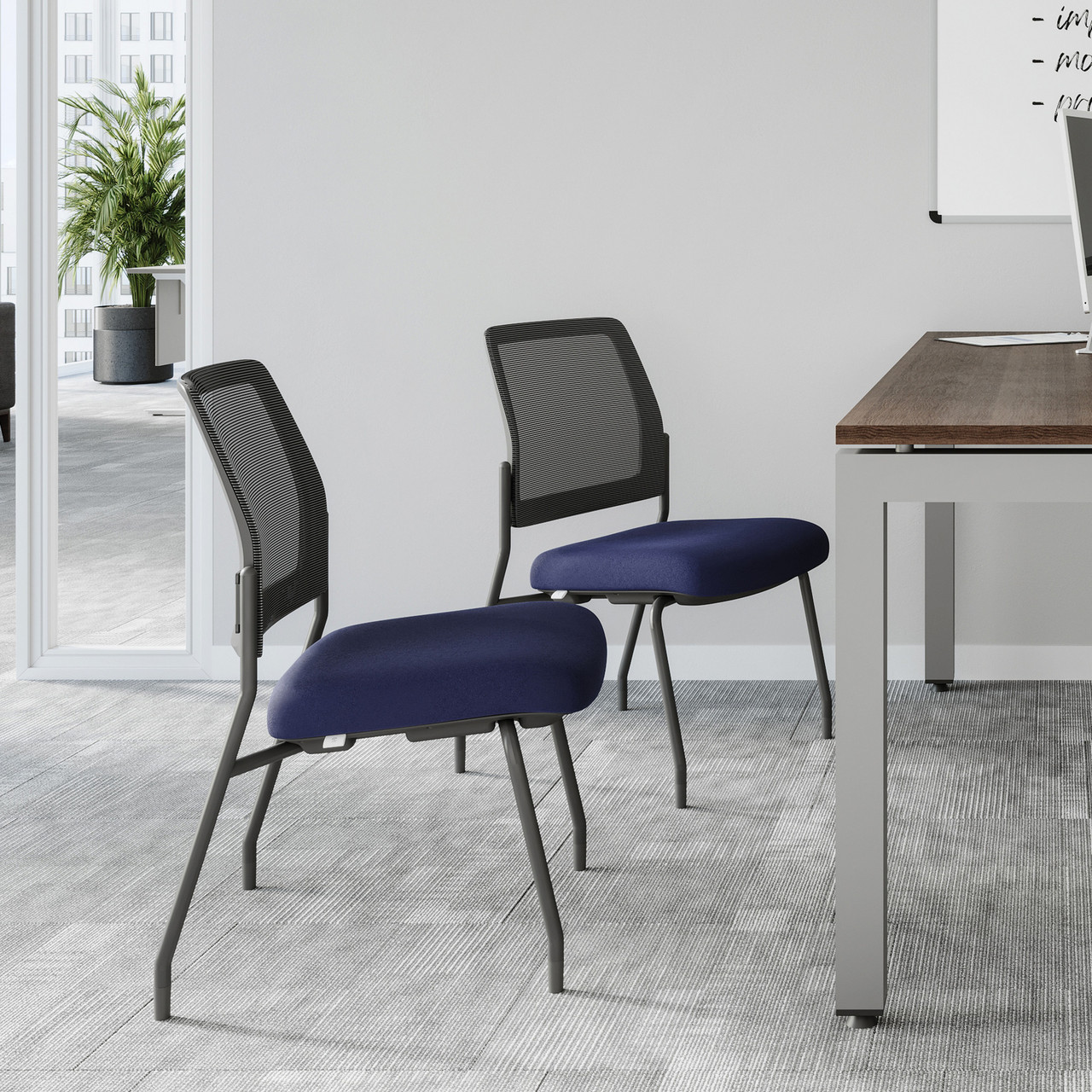 Starlight Armless Stacking Chair