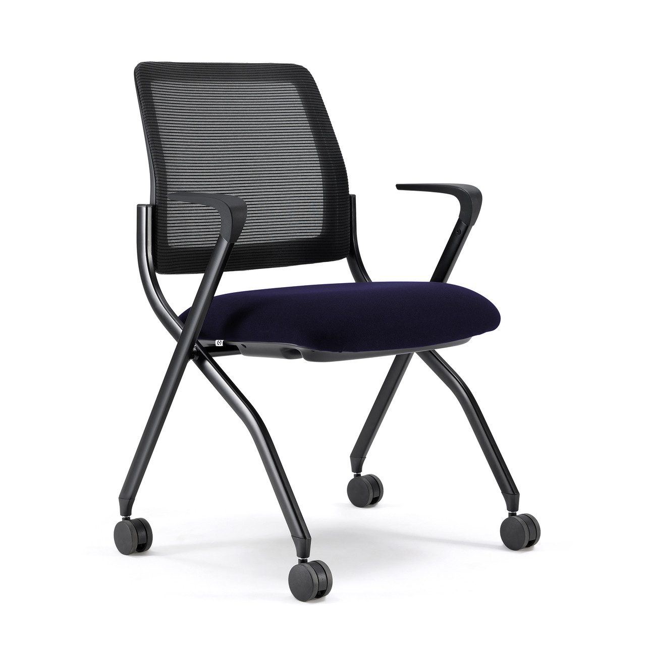 OfficeSource | Starlight | Nesting Chair with Arms - Set of 2