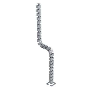 52'' Flexible Wire Management Snake - Gray – view 3