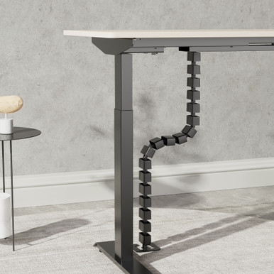 52'' Flexible Wire Management Snake - Gray – view 4