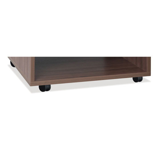 OfficeSource OS Laminate Collection - Pedestal Tables Optional Casters For Pedestal