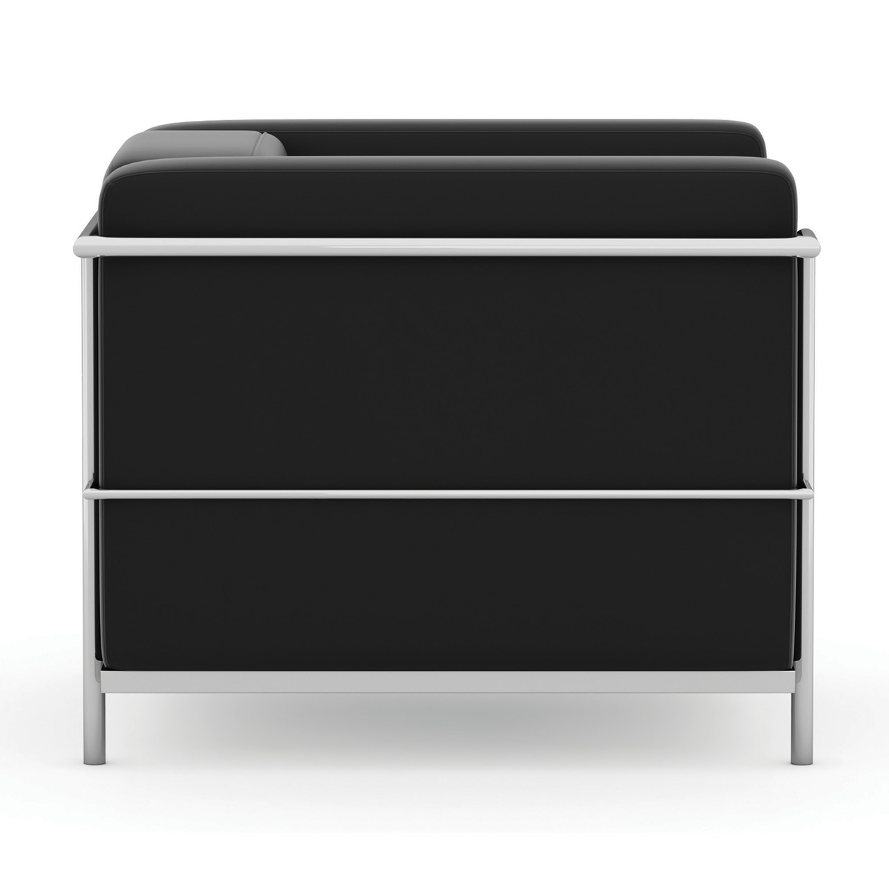 OfficeSource | Madison | Club Chair with Chrome Frame