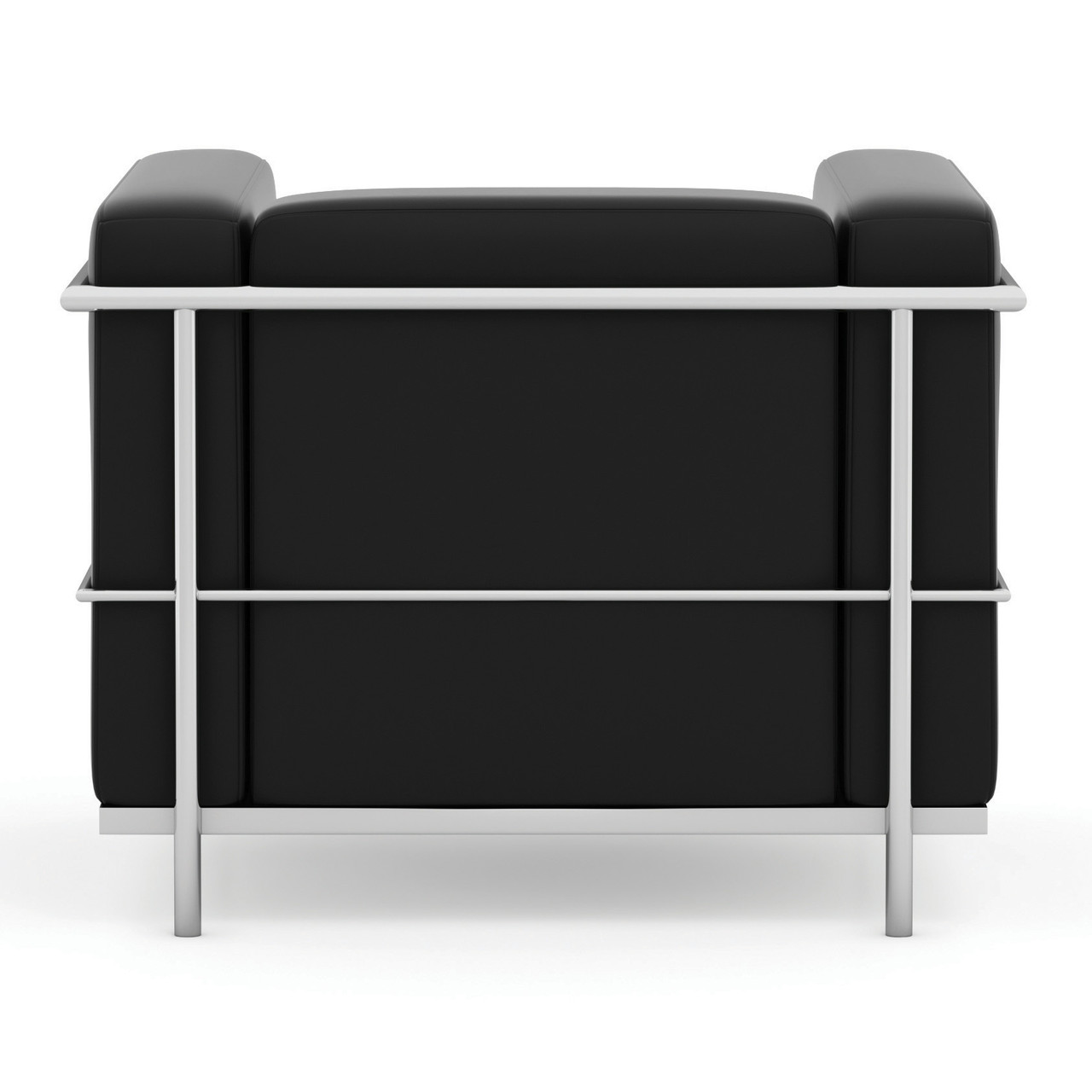 OfficeSource | Madison | Club Chair with Chrome Frame