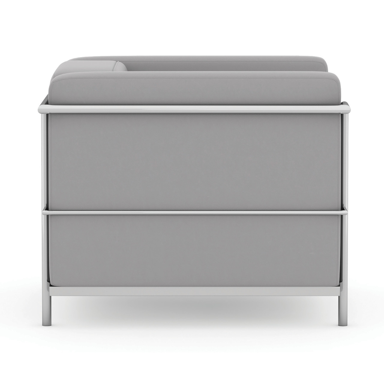 OfficeSource | Madison | Club Chair with Chrome Frame