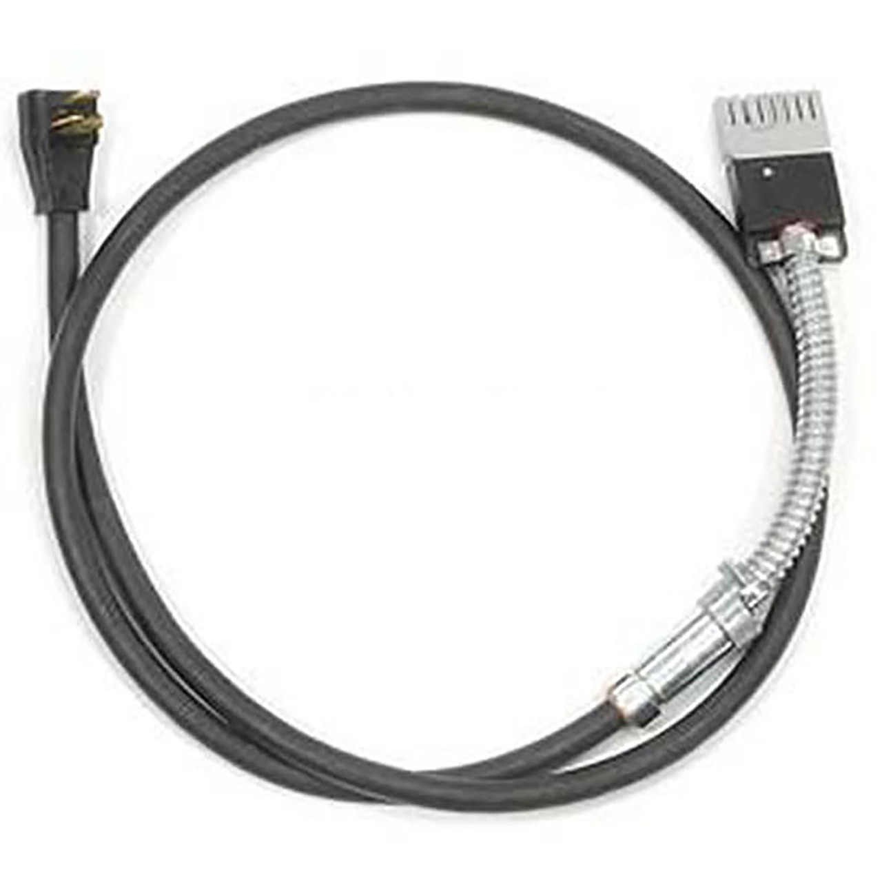 OfficeSource Modular Electric System Single Circuit Whip with 3 Prong Plug - 72"