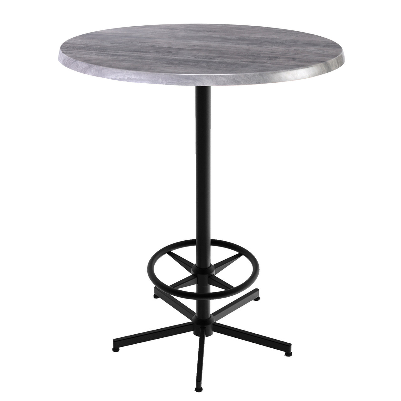 OfficeSource Robust Collection 30" Round Indoor or Outdoor Table Top