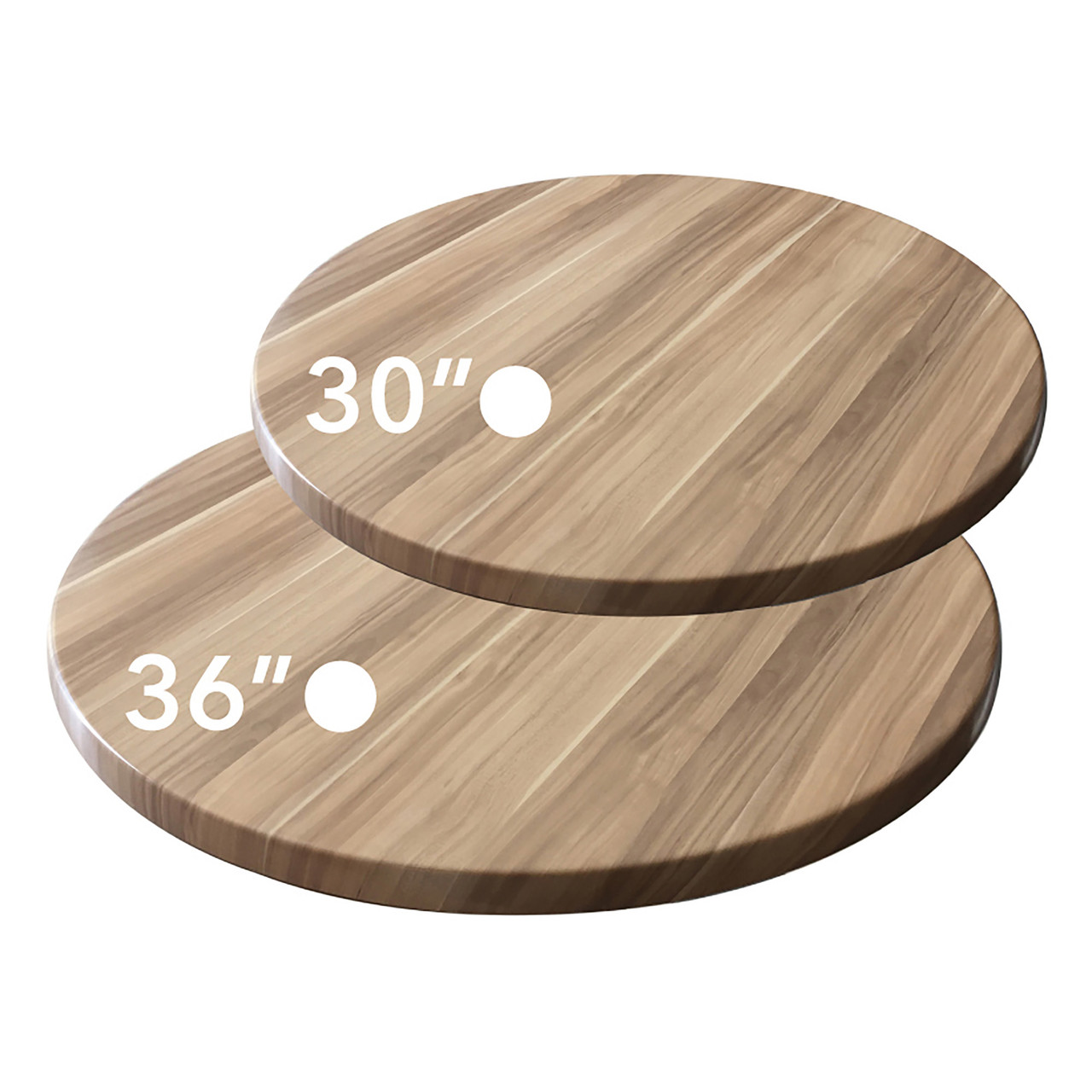 OfficeSource Robust Collection 36" Round Indoor or Outdoor Table Top