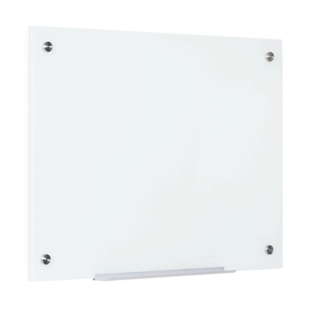 OfficeSource ViZual Collection Magnetic Glass Dry-Erase Board - 36" x 48"